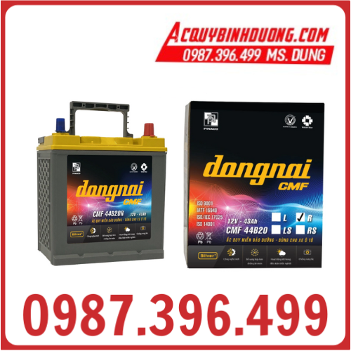 Ắc Quy Đồng Nai CMF 44B20R (12V-43ah) 