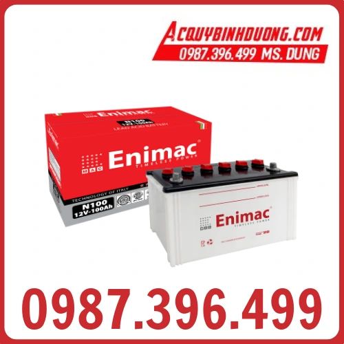 Ắc quy Enimac N100 (12V-100ah) 