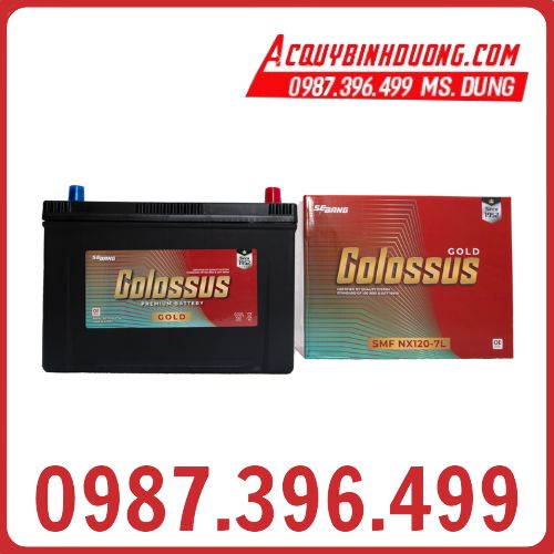 Ắc Quy COLOSSUS NX120-7L (12V-90Ah)