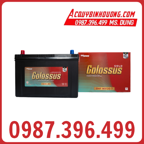 Ắc Quy COLOSSUS SMF NX120-7 (12V-90ah)