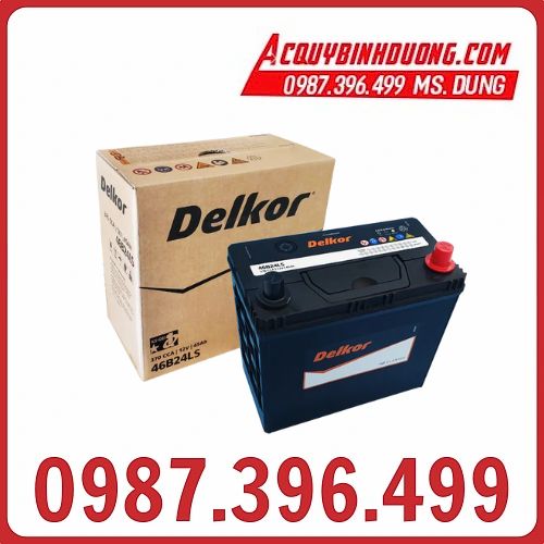 Ắc Quy Delkor 46B24LS (12V-45ah)