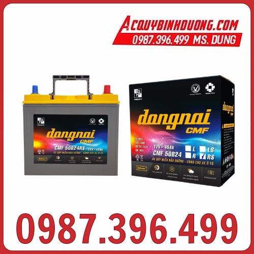 Ắc Quy Đồng Nai CMF 50B24RS (12V-45ah)