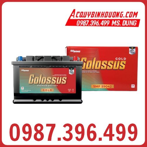 Ắc Quy COLOSSUS SMF 59042 DIN90 (12V-90Ah)