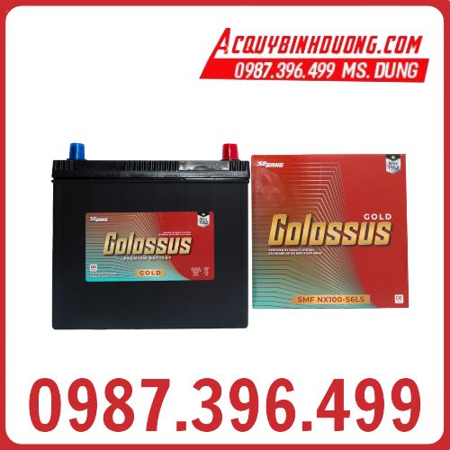 Ắc Quy COLOSSUS SMF NX110-S6LS (12V-45Ah)