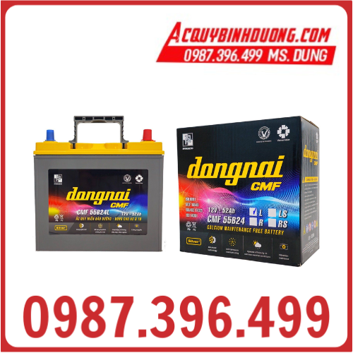 Ắc Quy Đồng Nai CMF 55B24L (12V-52ah)