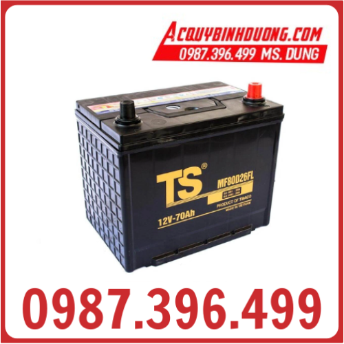 Ắc Quy Tia Sáng MF 80D26L 12V 70Ah