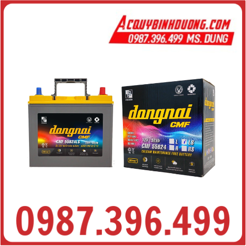 Ắc Quy Đồng Nai CMF 55B24LS (12V-52ah)