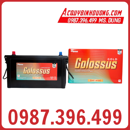 Ắc Quy COLOSSUS SMF N100 (12V-100Ah)