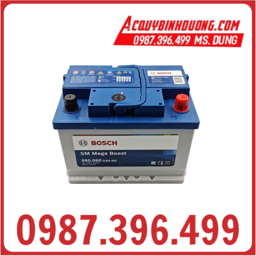Ắc Quy BOSCH 560060 DIN60 12V 60Ah