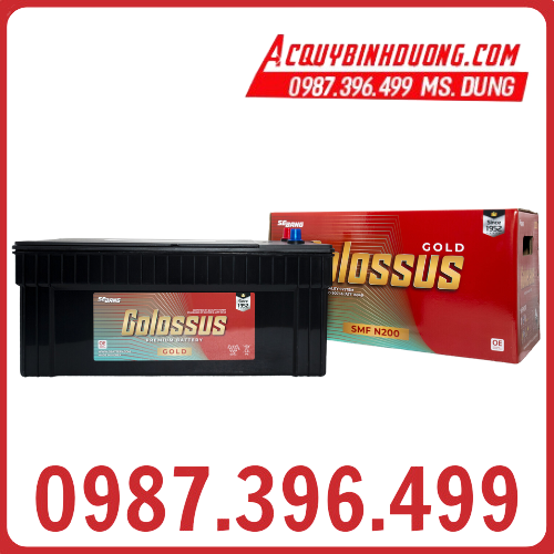 Ắc Quy COLOSSUS N200 (12V-200Ah)