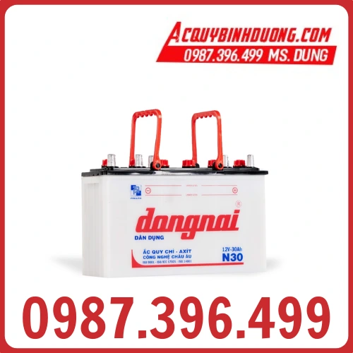 Ắc Quy Đồng Nai N30 (12v-30ah) 