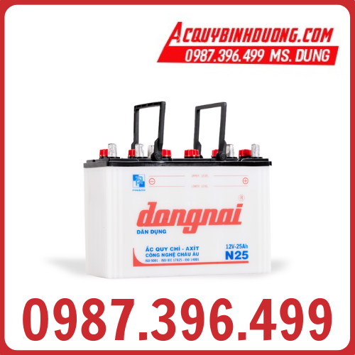 Ắc Quy Đồng Nai N25 ( 12V- 25ah) 