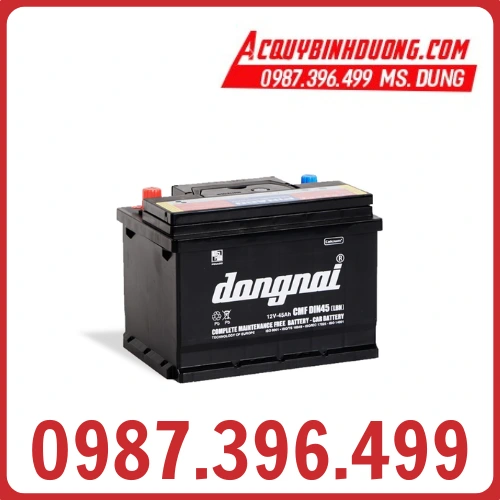 Ắc Quy Đồng Nai DIN45-LBN (12V-45Ah) 