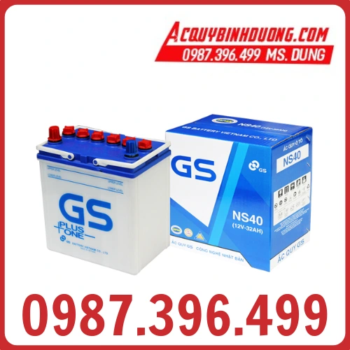 Ắc Quy GS NS40 (12V-32ah) 