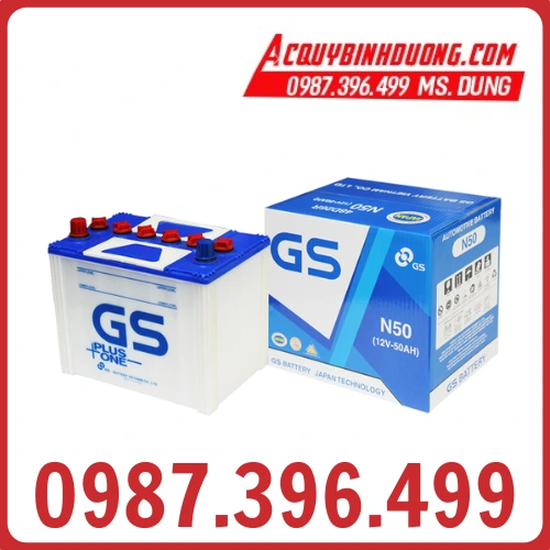 Ắc Quy GS N50 (12V-50ah) 