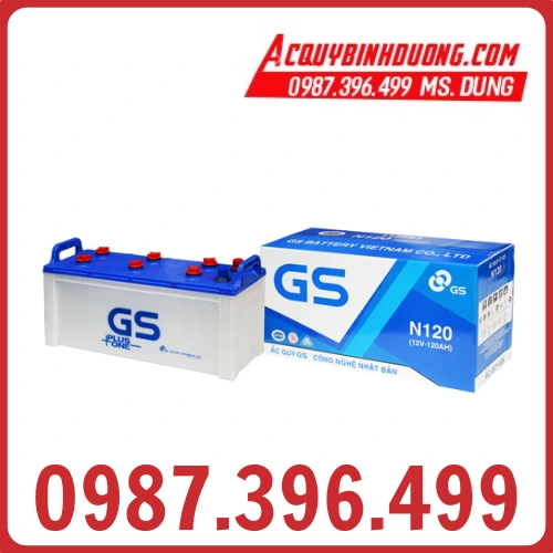 Ắc quy GS N120 (12V-120ah) 