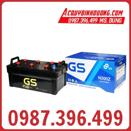 ẮC QUY GS N200Z (12V-210ah) 