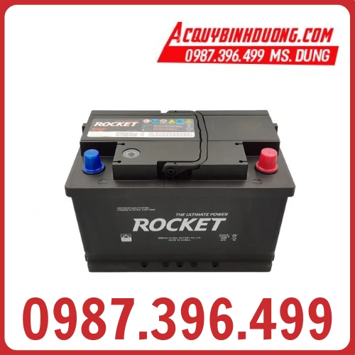 Ắc Quy Rocket 57219 Din72 (12V-72ah) 