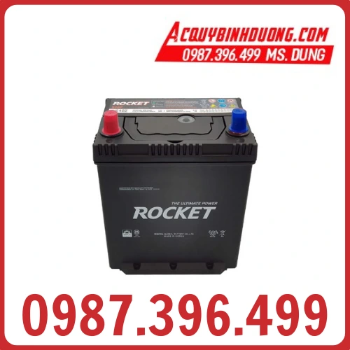 Ắc Quy ROCKET SMF NS40Z (12V-35ah) cọc nhỏ 