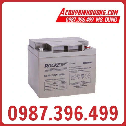 Ắc Quy Rocket ES 40-12 (12V-40ah) 