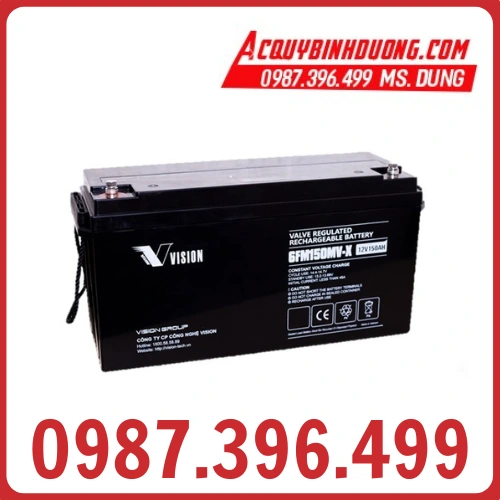 Ắc Quy Vision 6MF150MV-X (12V-150ah) 