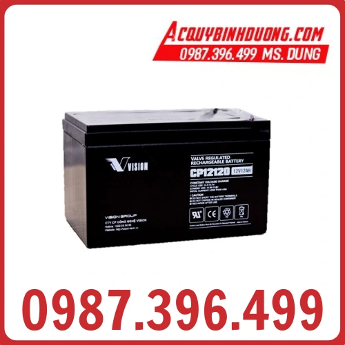 Ắc Quy VISION CP12120 (12V-12AH) 