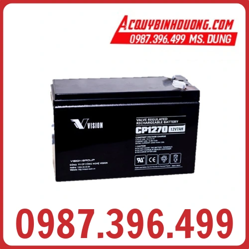 Ắc Quy VISION CP1270 (12V-7AH) 
