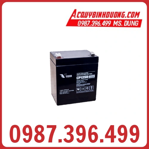 Ắc Quy VISION CP1250 (12V-5AH) 