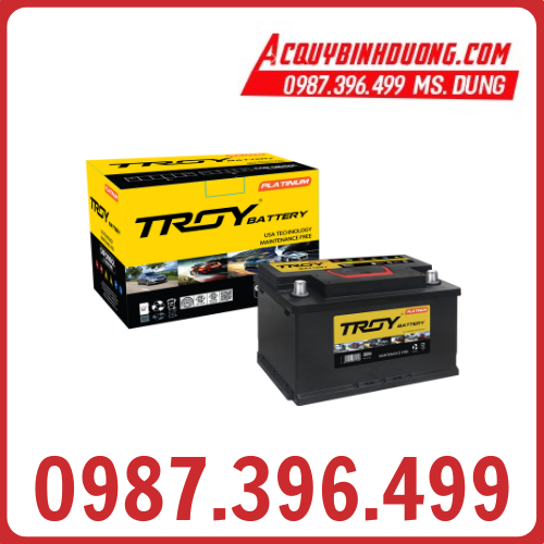 Ắc Quy TROY CMF DIN 60L (12V-60ah) 