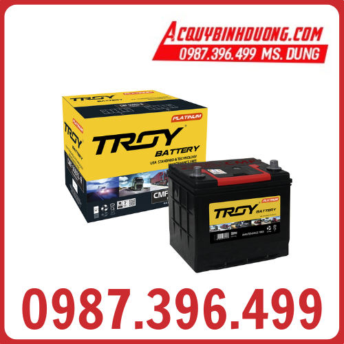 Ắc Quy TROY CMF 55D23R (12V-60ah) 