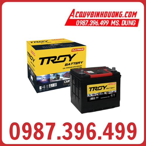 Ắc Quy TROY CMF 55D23L (12V-60ah) 