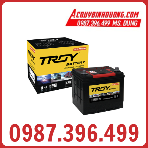 Ắc Quy TROY CMF 75D23R (12V-65ah) 