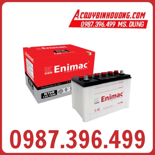 Ắc quy Enimac N70 (12V-70ah) 