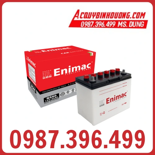Ắc quy Enimac NS60 (12V-45ah) 
