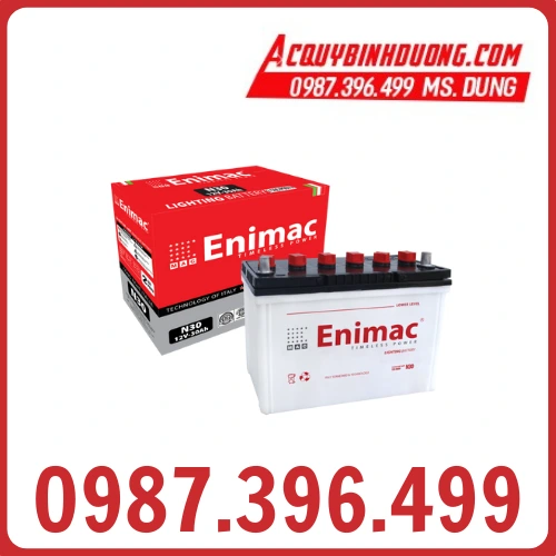 Ắc Quy ENIMAC N30 (12V-30ah) 
