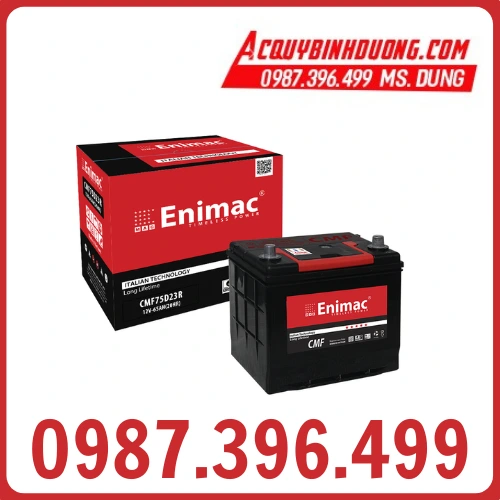 Ắc Quy Enimac CMF 75D23R (12V-65AH) 
