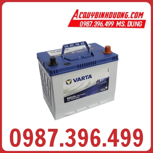 Ắc Quy VARTA 80D26L (12V-75ah) 