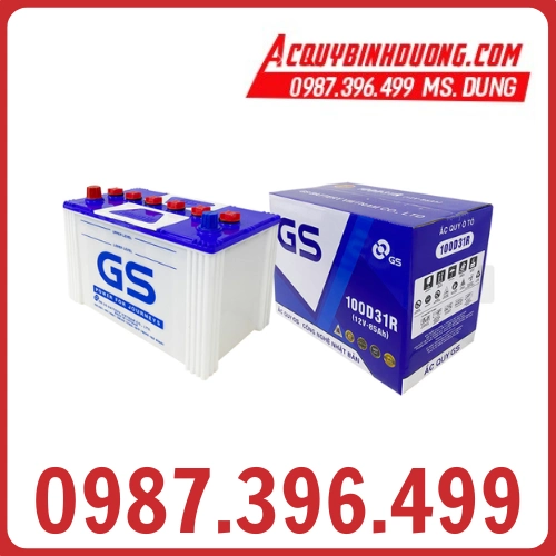 Ắc Quy GS 100D31R (12V-85Ah)