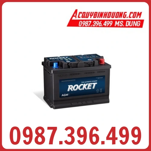 Ắc Quy Rocket AGM L2 (12V-60ah)