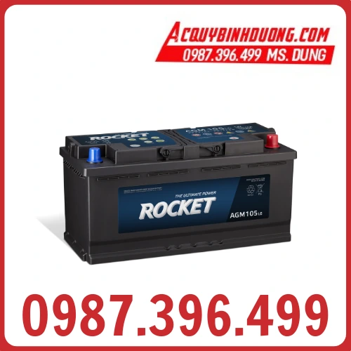 Ắc Quy Rocket AGM L6 (12V-105ah)