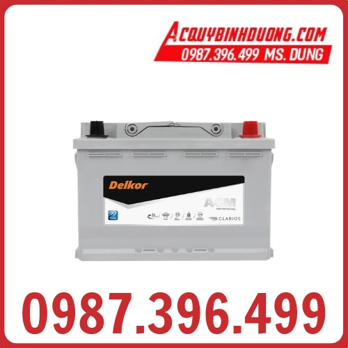 Ắc Quy Delkor AGM LN3 (12V-70ah)