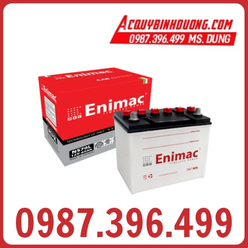 Ắc Quy ENIMAC NS70L (12V-65ah)