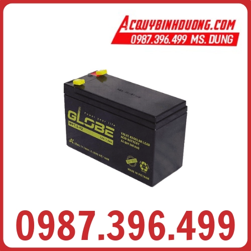 Ắc Quy Globe WP7.5-12 (12V-7.5ah)
