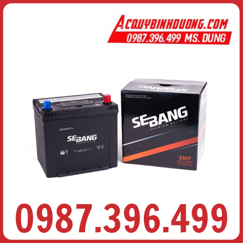 Ắc Quy SEBANG SMF 75D23L (12V-65ah)