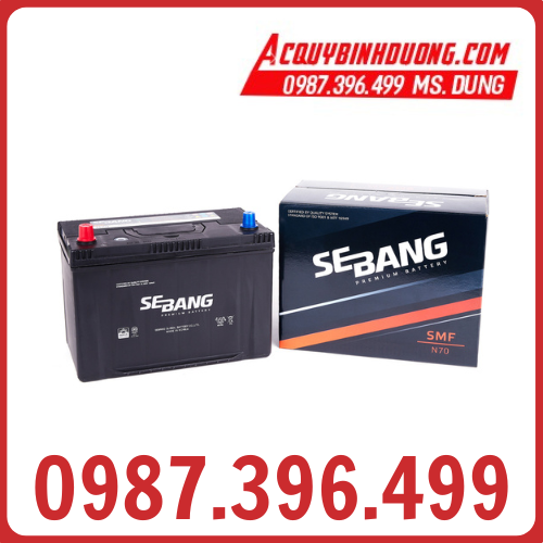 Ắc Quy SEBANG SMF N70 (12V-70ah)