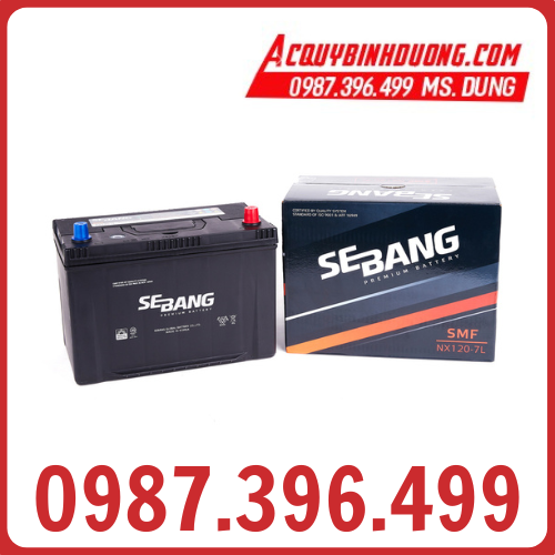 Ắc Quy SEBANG SMF NX120-7L (12V-90ah)