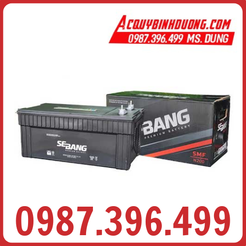 Ắc Quy SEBANG SMF N200 (12V-200ah)