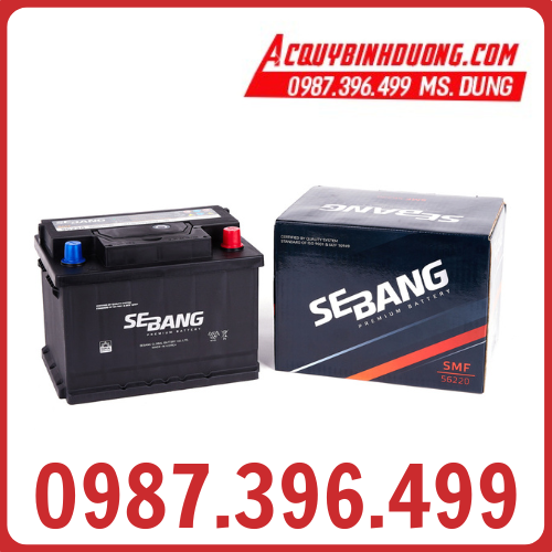 Ắc Quy SEBANG SMF 56220 DIN62L (12V-62ah)