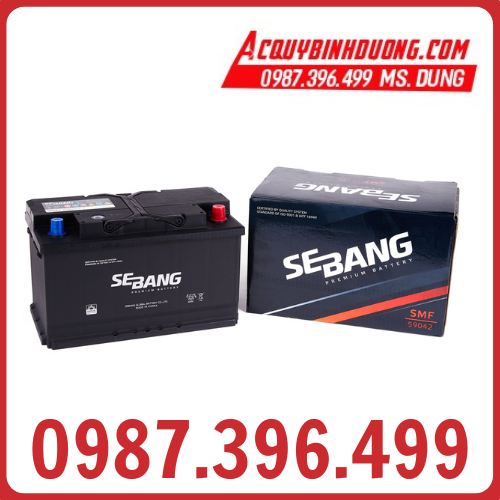 Ắc Quy SEBANG SMF 59042 DIN90 (12V-90ah)
